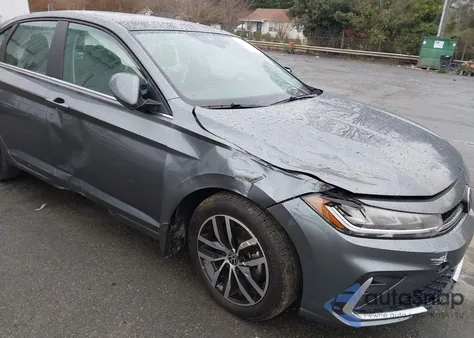 2025 Volkswagen Jetta 1.5T Se from USA, damaged, VIN 3VW7X7BU5SM004884